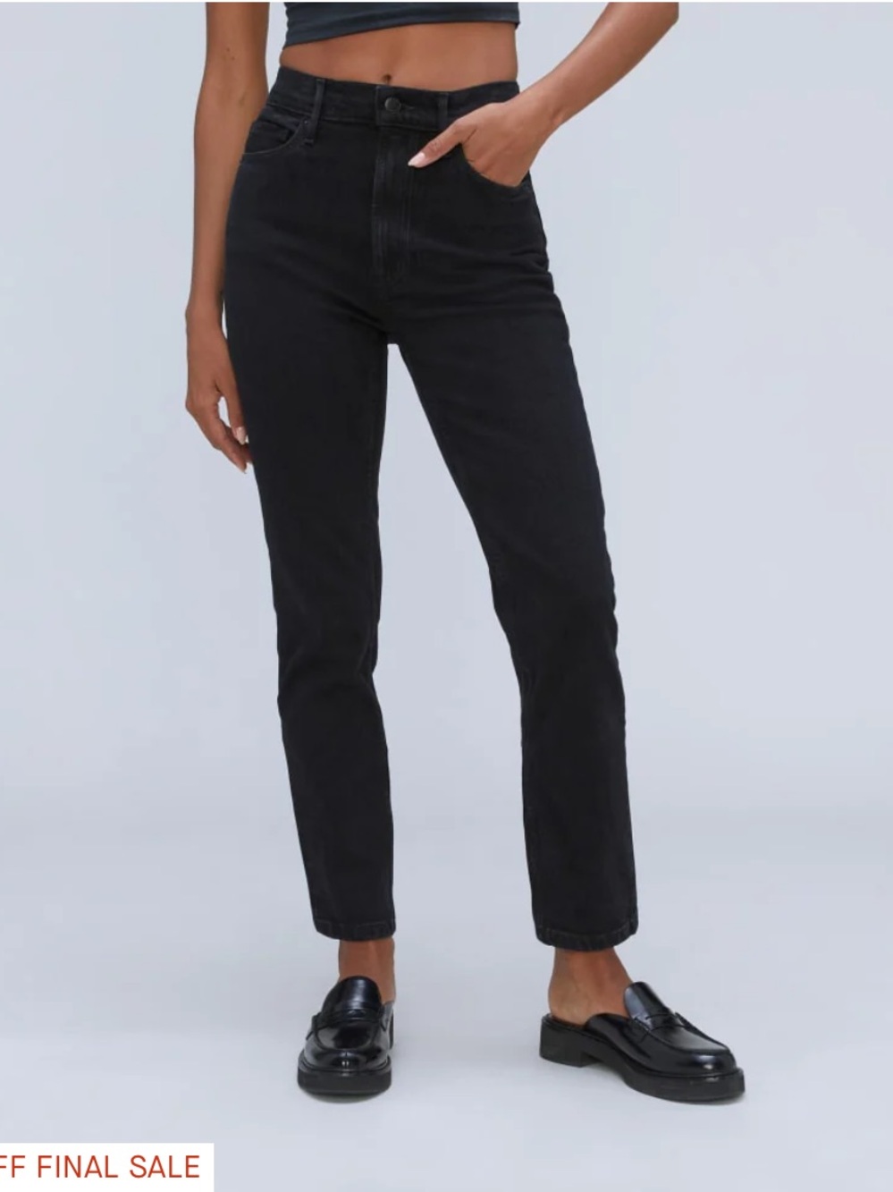 Everlane Original Cheeky Jean High-Waist Straight Leg Sz 29
